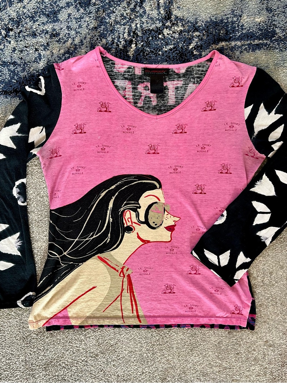 Vintage Custo Barcelona ‘Cool girl shirt’